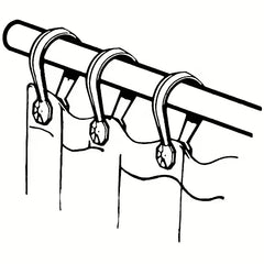 Collection image for: Euroshowers Shower Curtain Accessories