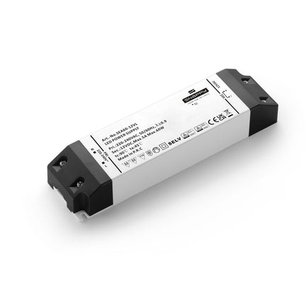 12V LED Drivers & Extension Cables - 8W 15W 20W 30W 60W 100W White Drivers + 2m 5m Extensions