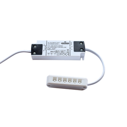 12V LED Drivers & Extension Cables - 8W 15W 20W 30W 60W 100W White Drivers + 2m 5m Extensions
