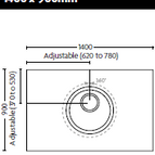 1400mm x 900mm