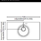 1500mm x 800mm