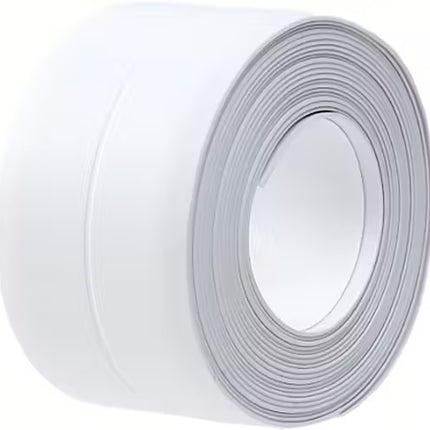 Euroshowers Self-Adhesive Shower Seal Tape Roll | 320cm x 38mm | White or Grey