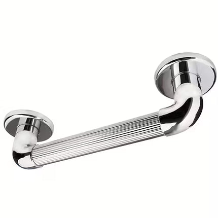 Euroshowers Fluted Grab Rail | 36mm | White, Chrome & Blue | 3 Sizes | Plastic ABS