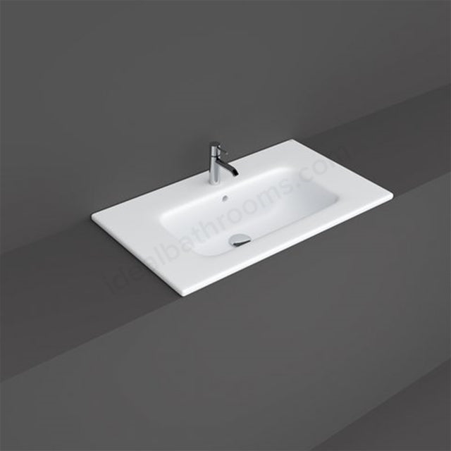 RAK Ceramics Joy 810mm In-Countertop Basin 1 Tap Hole