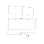 1600mm Front Panel