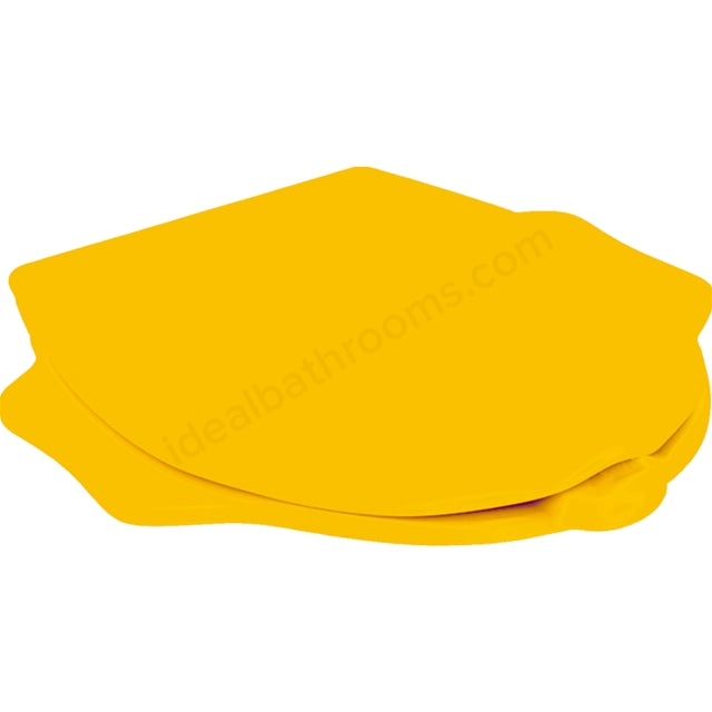 Geberit Bambini Soft Close Seat And Cover For Children, With Grips Turtle Design Yellow