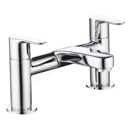 Aqualisa Central Bath Deck Filler - Chrome