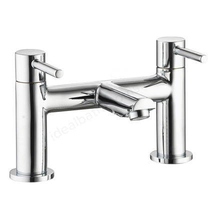 Aqualisa Uptown Bath Deck Filler - Chrome