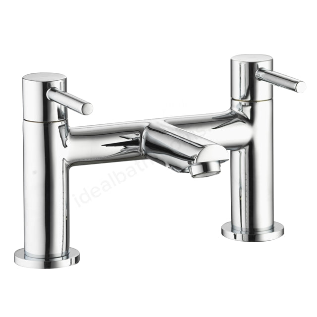 Aqualisa Uptown Bath Deck Filler - Chrome
