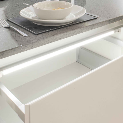 12V Auto LED Drawer Lights – Infrared Sensor | 360–960mm | Stainless Steel | 4000K