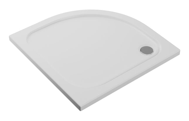 Takeaway 45mm Low Profile Quadrant Tray & Waste - White