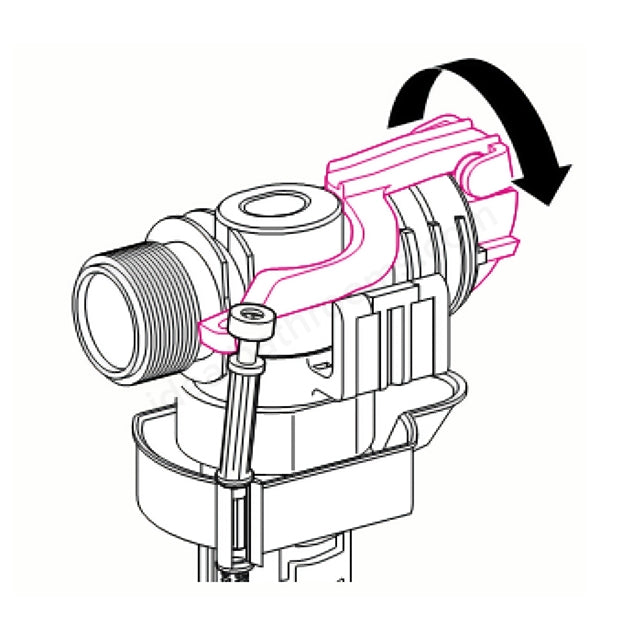Geberit Type 380 Fill Valve Diaphragm Seal — Genuine Service Part | Ref: 240.771.00.1