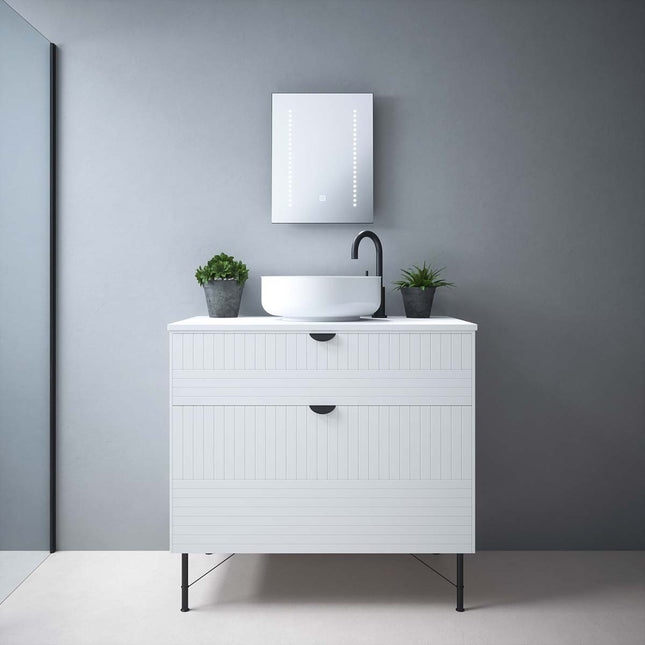 Radiance Pro Tunable LED Mirror with Shaver Socket - Multi-Point Illumination