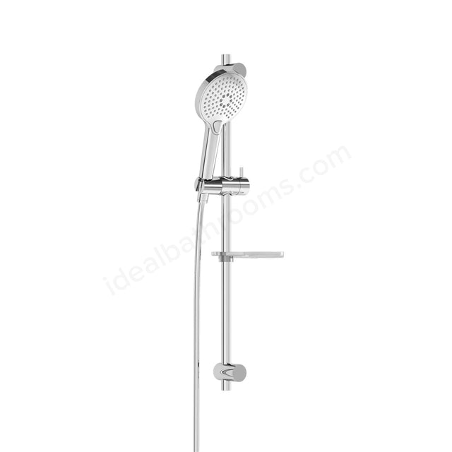 VitrA Bliss 3-Function Shower Set | Chrome | Slide Rail Kit