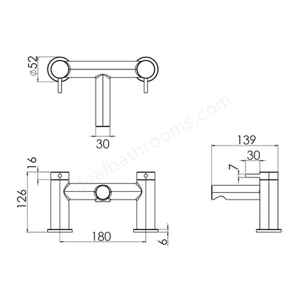 Tavistock Anthem Bath Filler