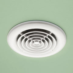 HIB Cyclone Wet Room Inline Fan White