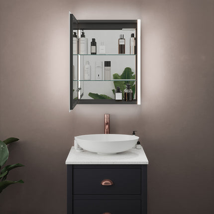 Sycamore Symphony LED Mirror Cabinet | Bluetooth | USB Charging | Tunable White | 3 Sizes