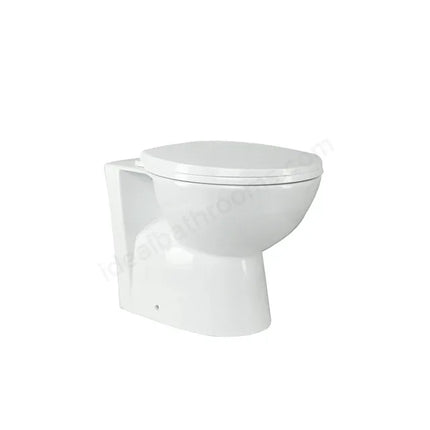 Scudo Pronto Complete Back to Wall Toilet Set with Soft Close Seat - White