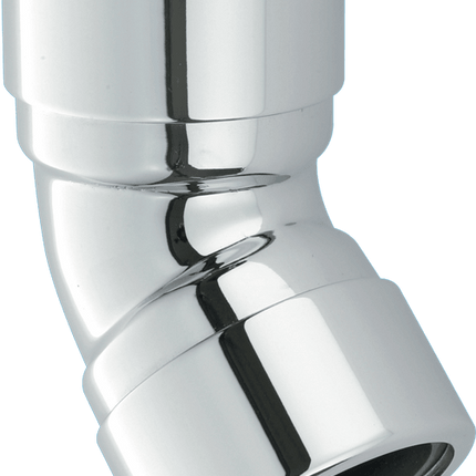 McAlpine 135° Chrome Plated Brass Compression Bend | 1¼" & 1½" | 35B-CB / 42B-CB
