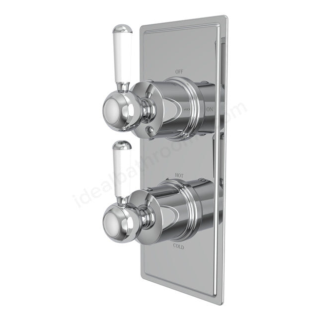 Tavistock Lansdown Dual Function Shower Valve - Concealed Mixer - 2 Finishes Chrome
