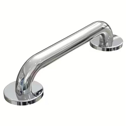 Euroshowers Straight Grab Rail | Polished Stainless Steel | Concealed Fixings | 3 Sizes