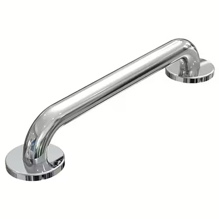 Euroshowers Straight Grab Rail | Polished Stainless Steel | Concealed Fixings | 3 Sizes