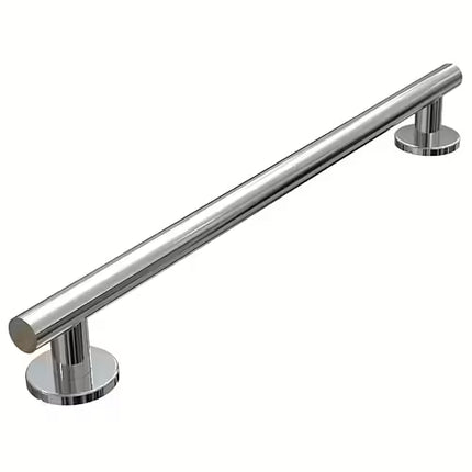 Euroshowers Straight Grab Rail | Polished Stainless Steel | Concealed Fixings | 3 Sizes