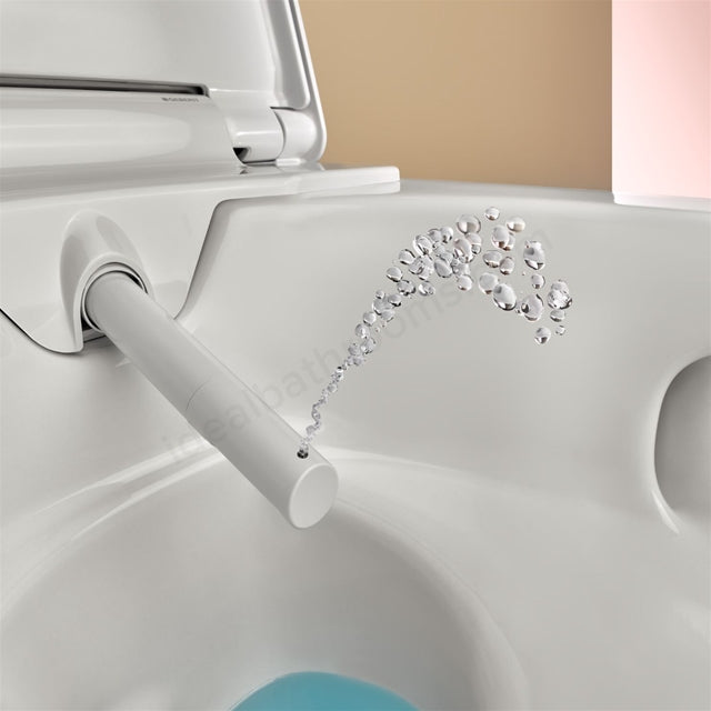 Geberit AquaClean Alba Rimless Shower Toilet; Wall-Hung WC