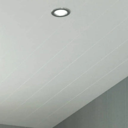 Neptune 250mm x 2600mm PVC Wall / Ceiling Panel - Matt White (Pack of 4)