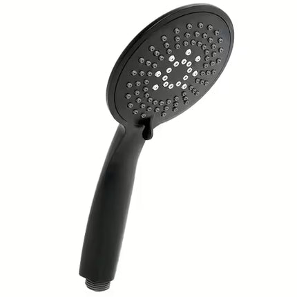 Euroshowers SilverJet Shower Head | 3-Spray | Rub Clean Jets | Black, White & Chrome | ½" BSP