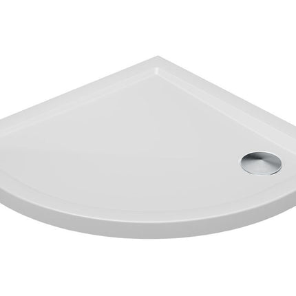 Ambience 40mm Low Profile Quadrant Shower Tray & Waste | White | 3 Sizes