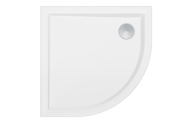 Ambience 40mm Low Profile Quadrant Shower Tray & Waste | White | 3 Sizes