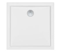 Ambience 40mm Low Profile Square Shower Tray & Waste | White | 4 Sizes