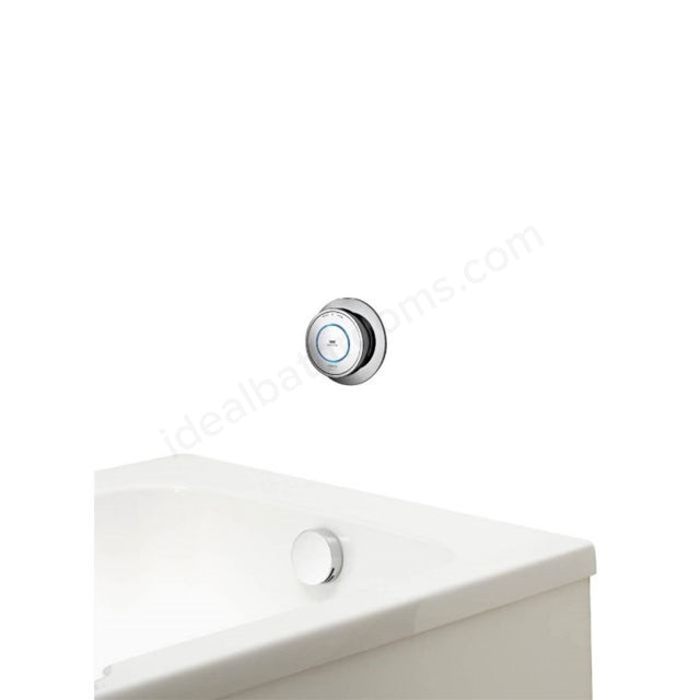 Aqualisa Quartz Classic Smart Bath Filler & Overflow w/ Quartz Classic Remote - HP