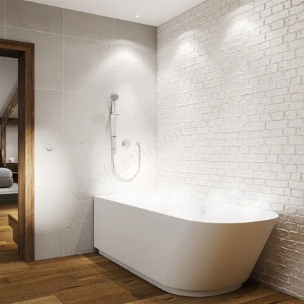 Quartz Classic Concealed With Bath Filler & Adjustable Head High Pressure Combi