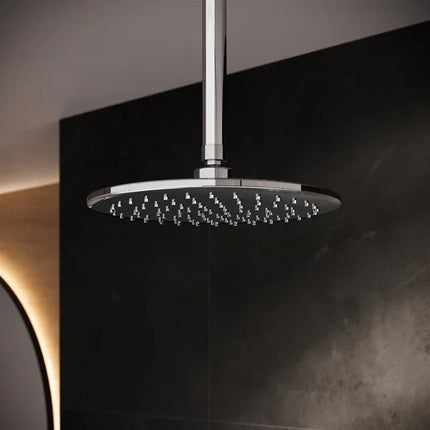 Quartz Touch Concealed Divert Fixed Ceiling Head & Slide Rail