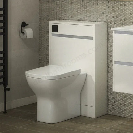 Swan Glebe 500mm WC Unit - Matt White, Savannah Green or Matt Grey Matt White