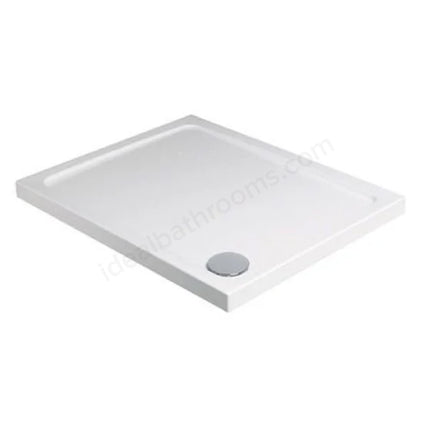Swan Stony Anti-Slip Shower Tray - White