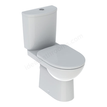 Geberit Selnova Close-Coupled WC Pack | Pan, Cistern & Soft-Close Seat | 503.121.00.1