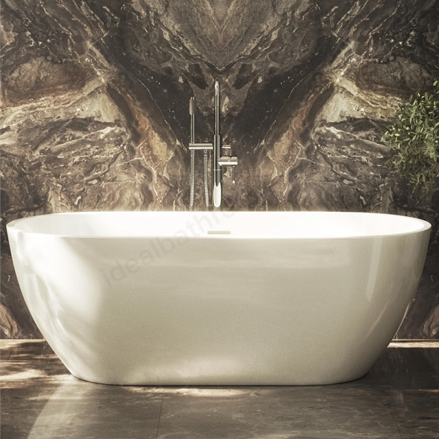 Swan Elfield Freestanding Bath Tap w/ Shower - Chrome