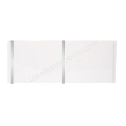 Neptune 250mm x 2600mm PVC Wall / Ceiling Panel - White Chrome (Pack of 4)