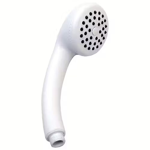 Euroshowers SoftSpray Shower Head | Single Spray | White & Chrome | ½" BSP | 2 Year Guarantee