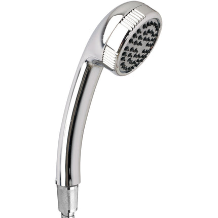 Euroshowers EuroSpray Shower Head | Single Spray | Rub Clean Jets | Chrome & White | ½" BSP