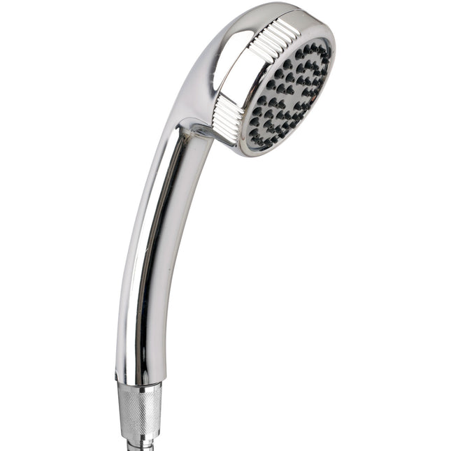 Euroshowers EuroSpray Shower Head | Single Spray | Rub Clean Jets | Chrome & White | ½" BSP