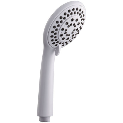 Euroshowers SuperJet 5-Spray Shower Handset | Chrome & White | ½" BSP | 2 Year Guarantee