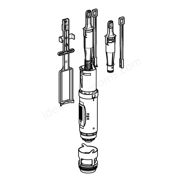 Geberit Type 208 Flush Valve for Sigma 8cmD Concealed Cisterns | 241.290.00.1