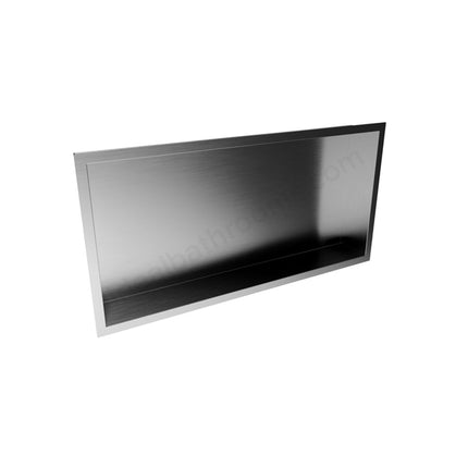 Scudo Inset Shower Niche - Gunmetal