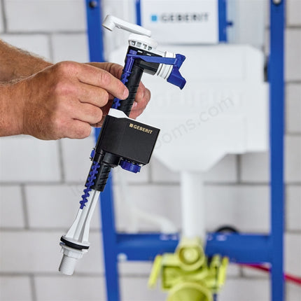 Geberit Type 380AG Fill Valve — Boxed Retail Pack | Bottom Entry | WRAS Approved