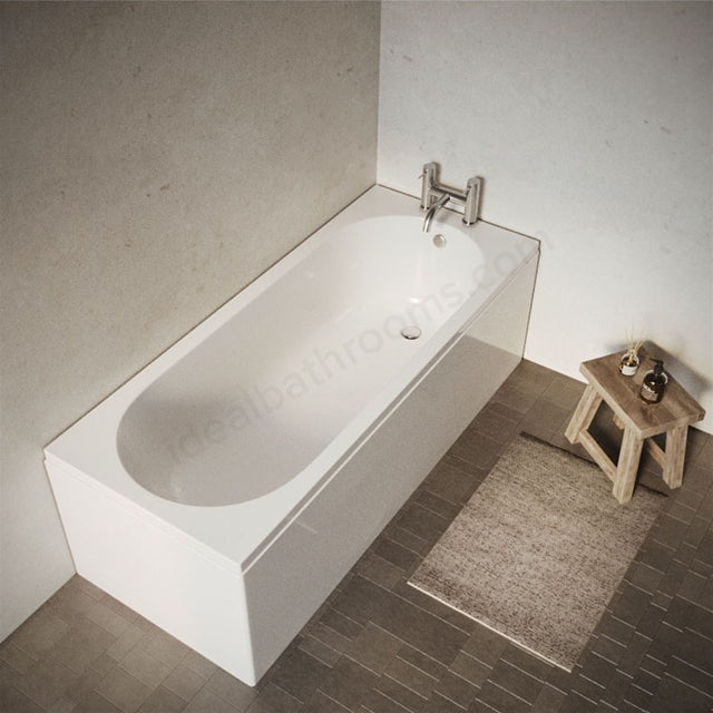 Carronite 1700 x 700mm Single Ended Bath - White