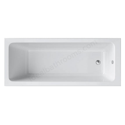 Carronite 1700 x 700mm Single Ended Bath - White